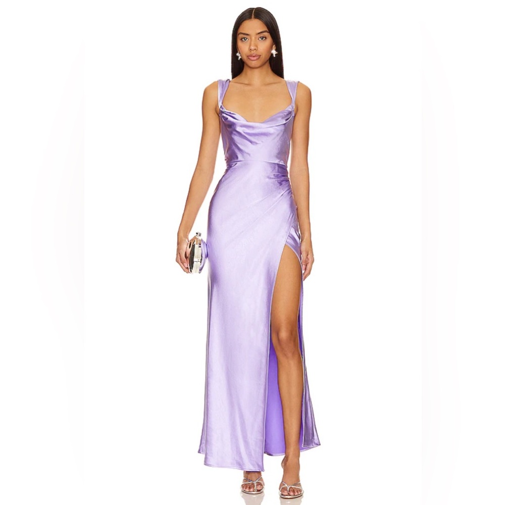 x REVOLVE Havanna Dress in Lilac